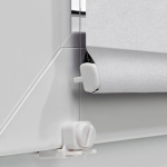 Рулонная штора «Мини» Шелк/Белый