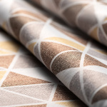 Римская штора белый подъемный механизм коллекция «Лувр» Калейдоскоп