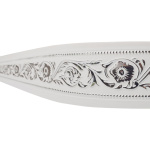 Декоративная планка «Жасмин» (6 Белый хром)