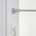 Карниз-кафе «Невада» сатин (12 мм 85-135)