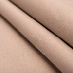 Римская штора белый подъемный механизм «Валенсия» Blackout Серо-бежевый