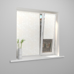 Рулонная штора «Мини» Фрассино/Жемчуг