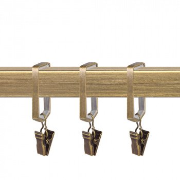 Кольцо «Квадро» с пластиковой вставкой и зажимом упак. 10 шт (20х20 А)