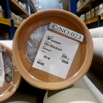 Ткань для рул. штор кол. «Лен» BO Бежевый (200 см рулон)