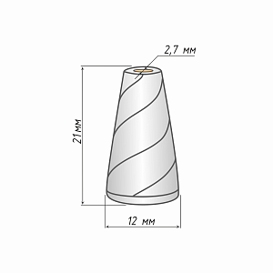Отвес шнура «Кисть»