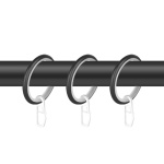 Кольцо 19 круглое с пластиком и крючком упак. 10 шт (ЧМ)