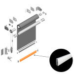 Отвес «Мармарис» (L= 4 м Черный)
