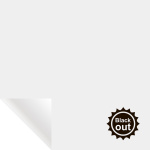 Рулонная штора «Мини» Селена Blackout/Белый