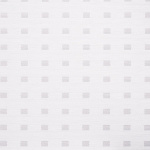 Рулонная штора «Moncada» ø38 фурнитура Белая. Ткань коллекции «Квадро» Жемчуг