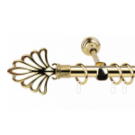 Однорядный стеновой карниз для штор «Модель» (16 З 400)