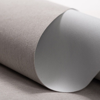 Ткань для рулонных штор коллекция «Лен» Blackout Темно-бежевый