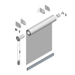 Механизм для рулонных штор «Стандарт» (компл. Россия)
