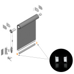 Заглушка для отвеса «Хэви» (Белая)