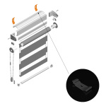 Скоба MGS (Серый)