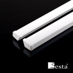 Заглушка нижняя для С-образной направляющей UNI 2 Besta Белая