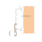 Профиль дополнительный MGS «День-Ночь» L= 6 м Белый