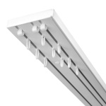 фото трехрядный потолочный пластиковый карниз «moeller» в интернет-магазине Олексдеко