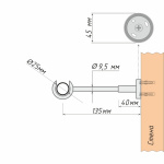 Кронштейн «Модерн I 25» (ХМ)
