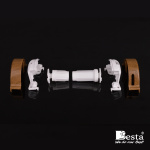 Комплект механизма для рулонной шторы UNI Besta Золотой дуб (Правый)