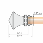 Наконечник «Верона» (25 А)