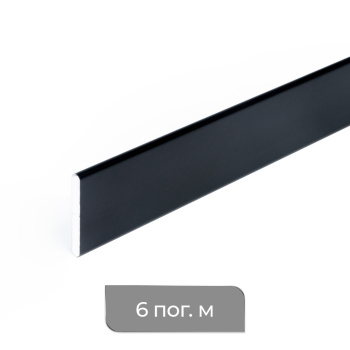 Отвес алюминиевый черный 25х3 мм (Металл)