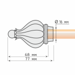 Наконечник «Аладдин» (16 А)