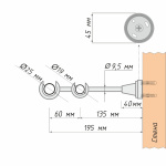 Кронштейн «Открытый II 25/19» (НС)