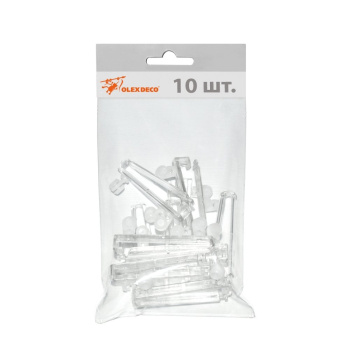 изображение плечики для штор. петель х-образные упак. 10 шт на olexdeco.ru