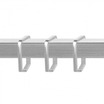 Кольцо «Квадро» с пластиковой вставкой упак. 10 шт (20х20 НС)