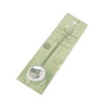 Клипса магнитная «Диамант» ø5 см для легкого и среднего веса штор с тросом 38 см (БГ)