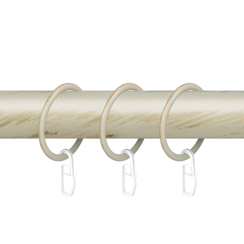 Кольцо 25 круглое с крючком упак. 10 шт (БЗ)