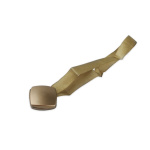 Магнит квадратный двусторонний размер 3,4 см для легкого веса штор с лентой 29 см (А)