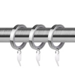 Кольцо 25 плоское «Премиум» с крючком упак. 10 шт (НС)