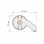 Клипса «Мадрид/Милан/Марсала» (Белый)