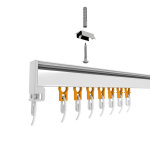 Бегунок с роликом «Европа» (Белый)