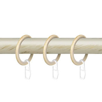 Кольцо 19 круглое с пластиком и крючком упак. 10 шт (БЗ)