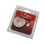 Клипса магнитная «Медуза» ø6 см усиленная на кожаном шнуре 30 см (ХМ)