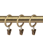 Кольцо 19 круглое с зажимом упак. 10 шт (А)