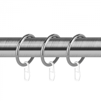 Кольцо 25 круглое с крючком упак. 10 шт (НС)