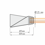 Наконечник «Дункан» (25 А/П)