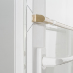 Карниз-кафе «Спринг» латунь (12 мм 85-135)