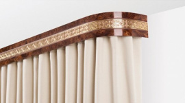 Пластиковые настенные карнизы для штор