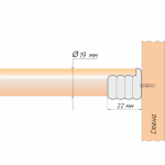 Кронштейн «Боковой открытый» (19 ХМ)