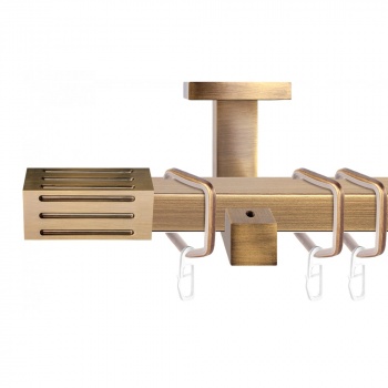 изображение однорядный потолочный карниз для штор «антарес» на olexdeco.ru