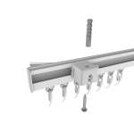 фото профильный карниз для штор «велкро» в интернет-магазине Олексдеко