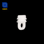 Бегунок 4 мм защелкивающийся (Белый)