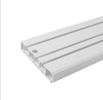 фото трехрядного потолочного пластикового карниза в интернет-магазине Олексдеко