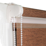 Рулонная штора «Мини День-ночь» Саванна/Корица