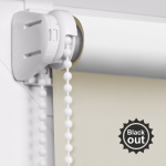 Рулонная штора «Мини» Селена Blackout/Шампань