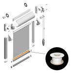 Лента-фиксатор клеевая ПП 9 х 0,6 мм 500 пог.м